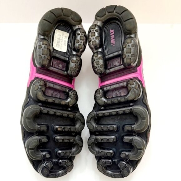 Nike Air VaporMax Plus Geometric Active Fuchsia Black Shoes Sneakers Men’s 10.5 - Picture 7 of 8